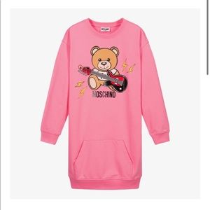 New Moschino Toddler Sweater Dress